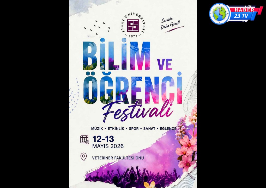 Fırat Üniversitesinde “Bilim Ve Öğrenci Festivali” Başlıyor