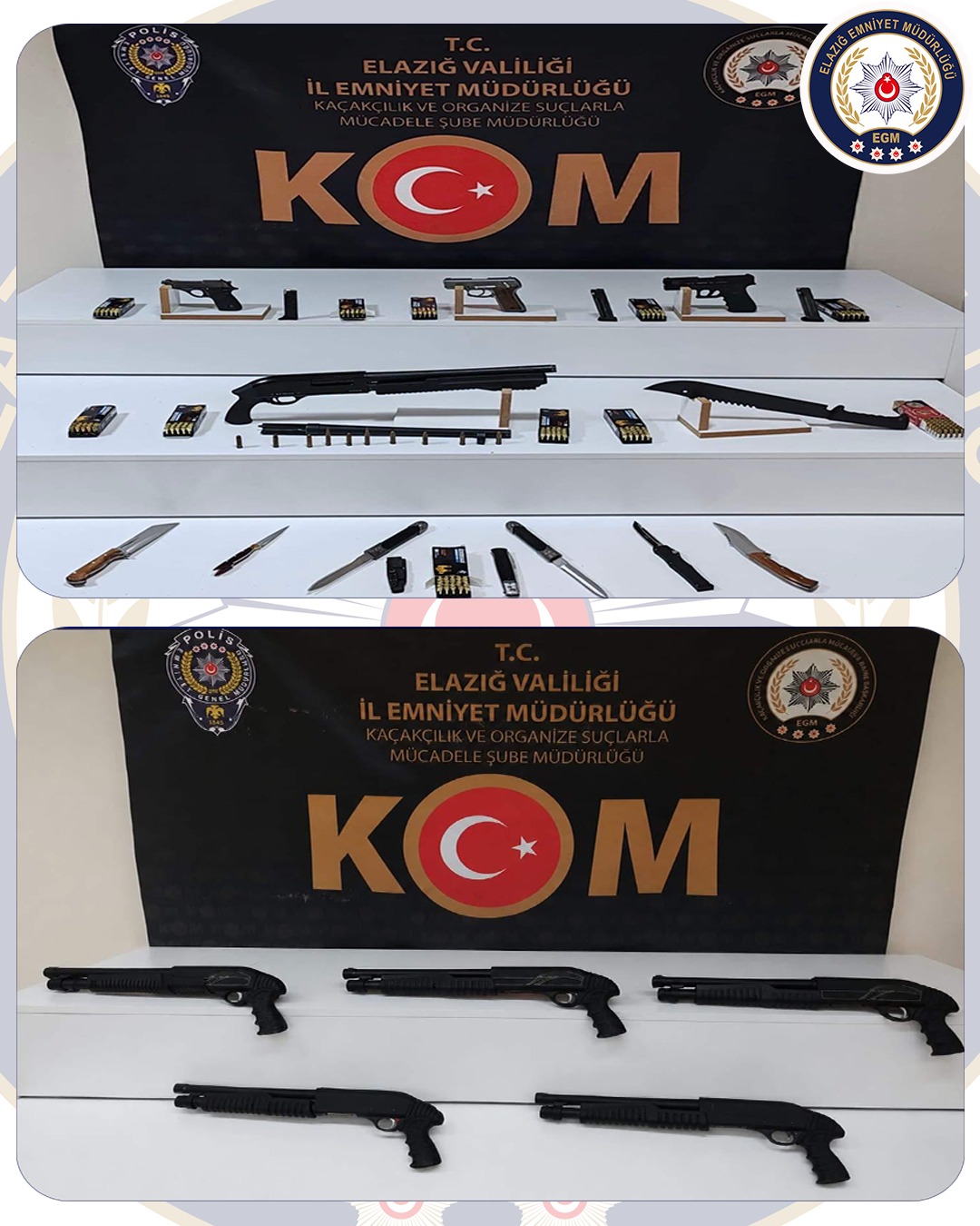 Kaçakçılara Operasyon: Ruhsatsız Silah ve Çok Sayıda Fişek Ele Geçirildi