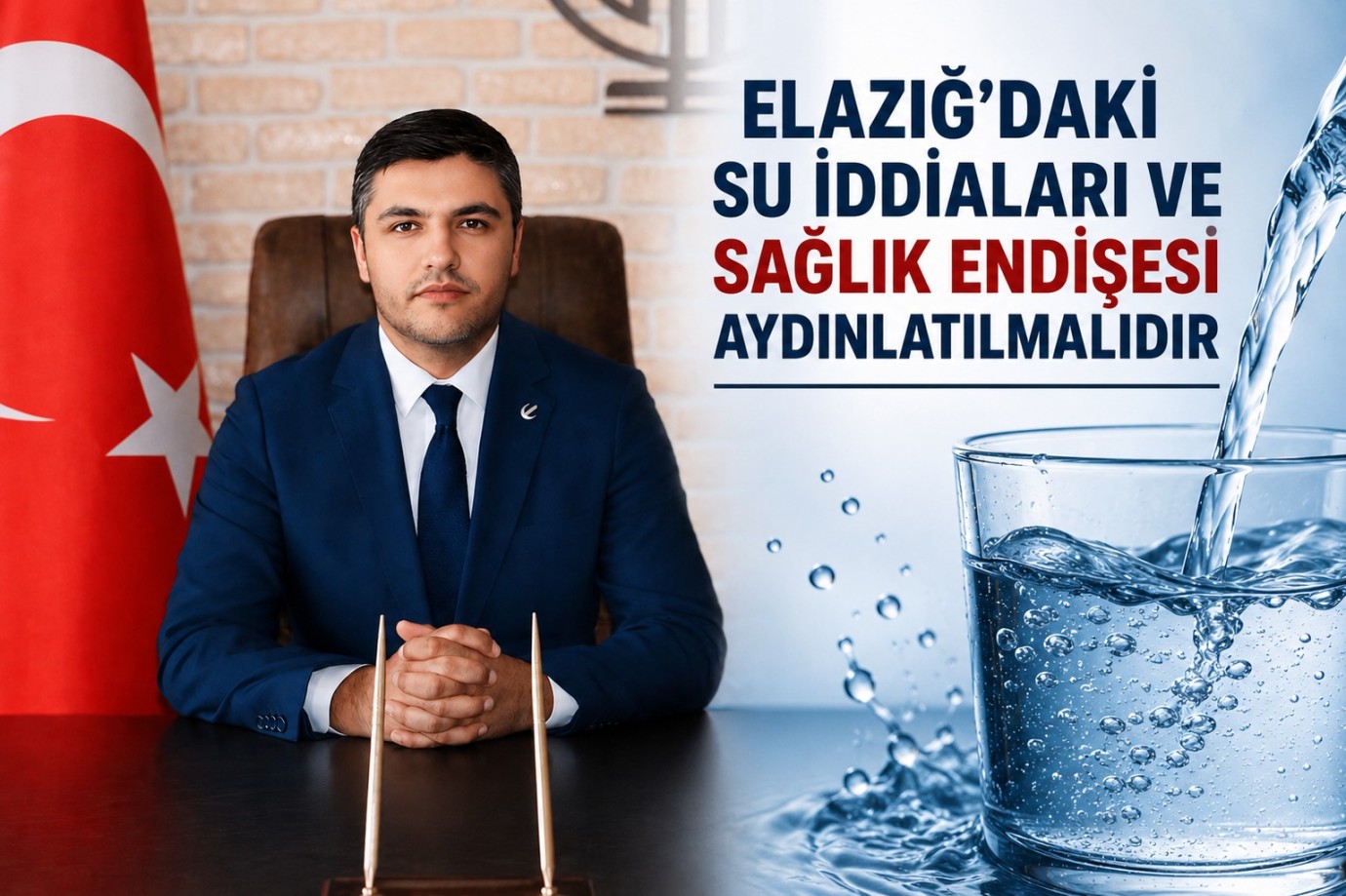 Başkan Karakuş: “Elazığ’daki Su İddiaları Ve Sağlık Endişesi Aydınlatılmalıdır”