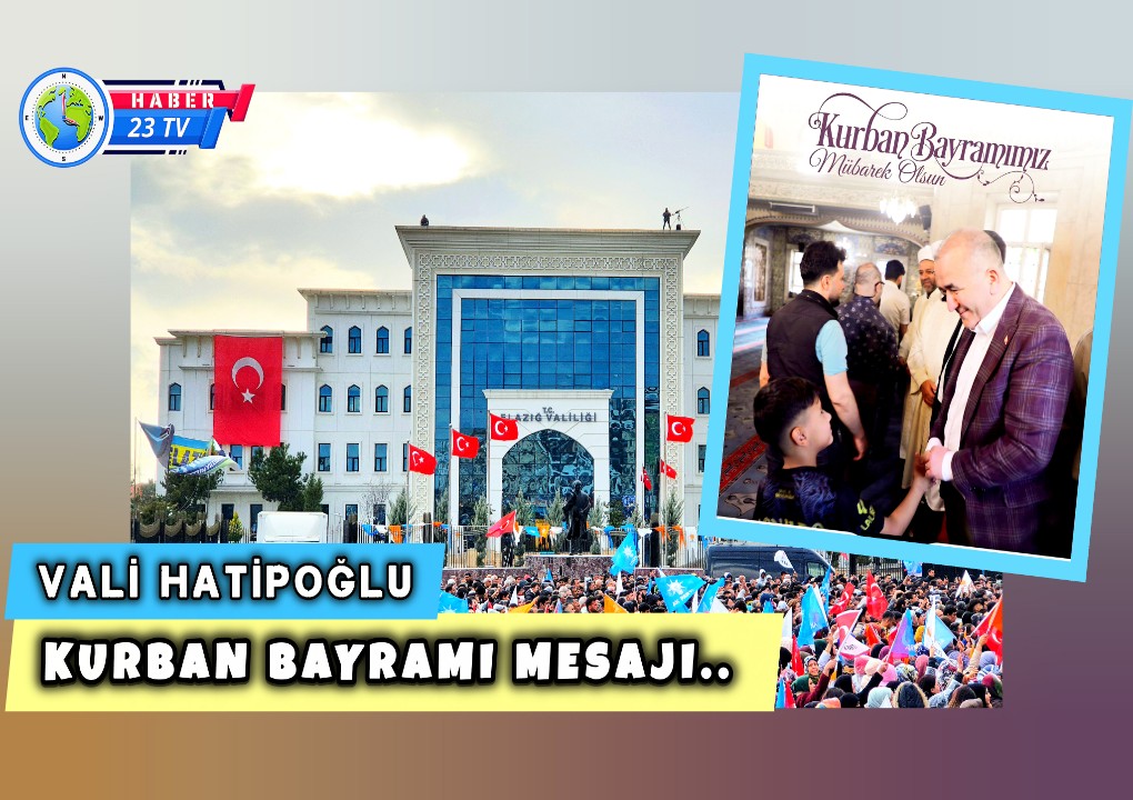 Vali HATİPOĞLU'ndan 