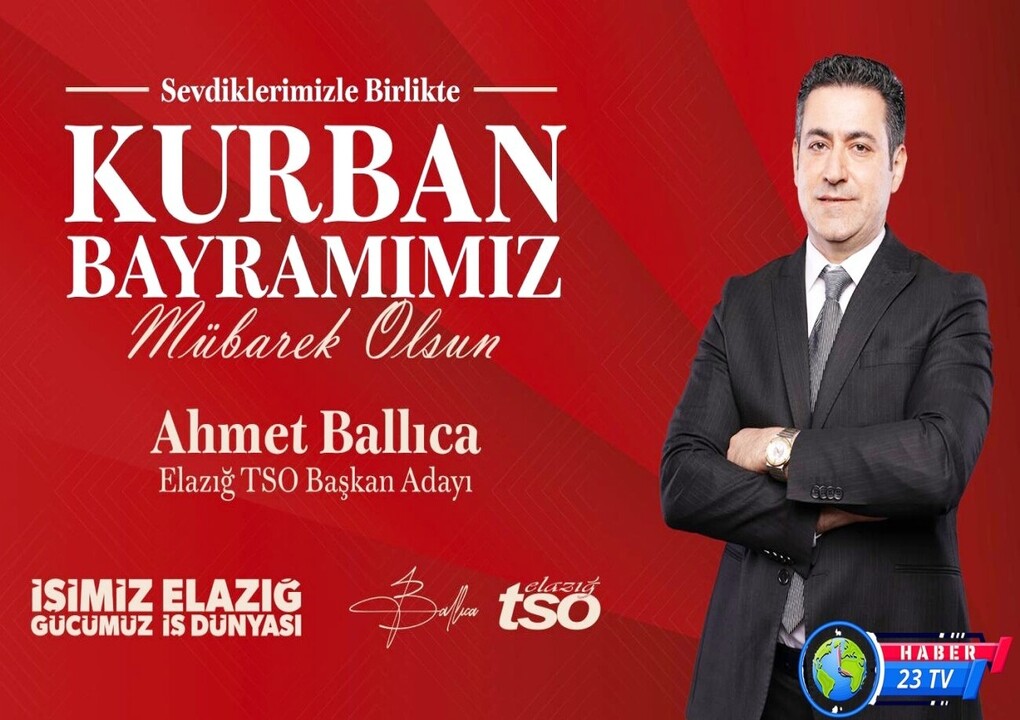 ETSO Başkan Adayı Ahmet Ballıca Kurban Bayramı Mesajı