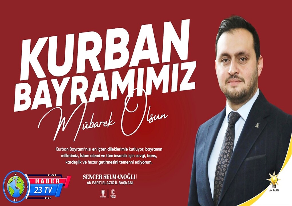 Ak Pati İl Başkanı Sencer Selmanoğlu Kurban Bayramı Mesajı