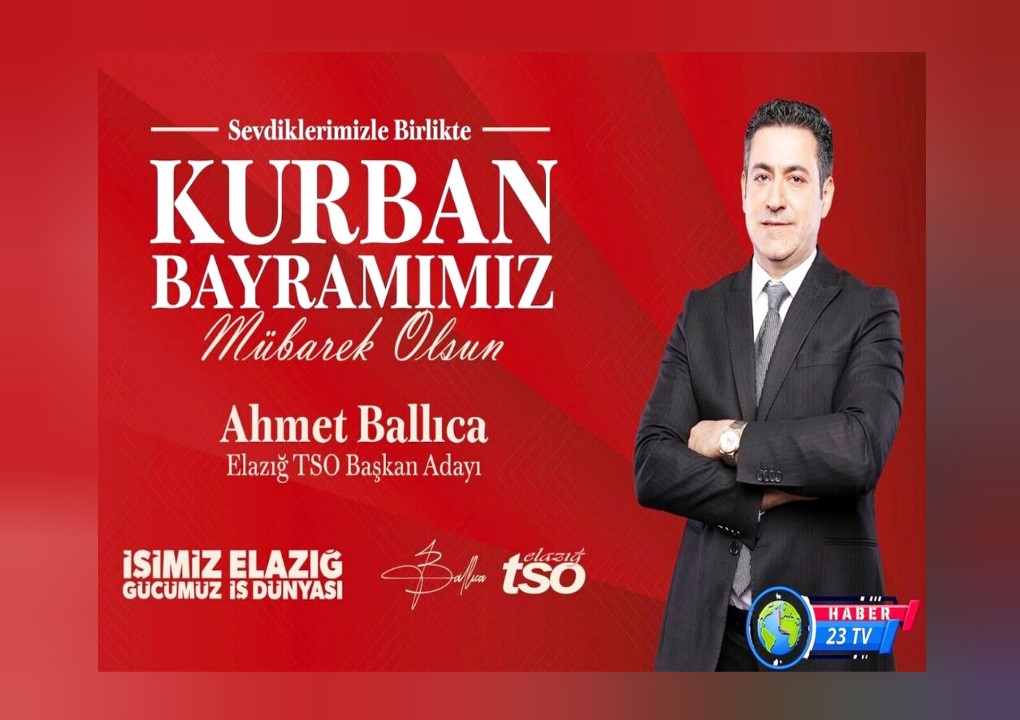 ETSO Başkan Adayı Ahmet Ballıca Kurban Bayramı Mesajı