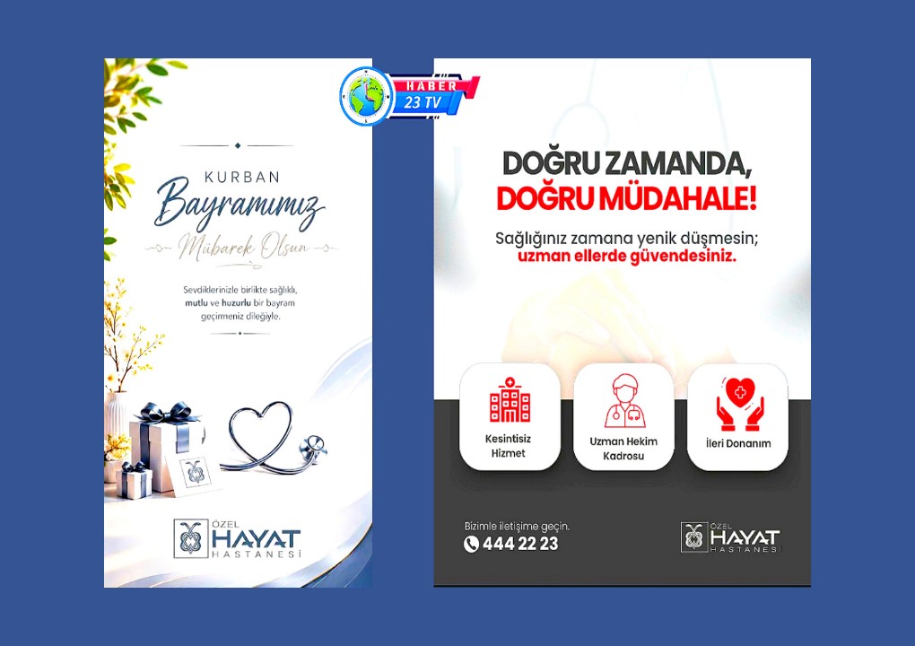 Özel Hayat Hastanesi... BAYRAMIMIZ MÜBAREK OLSUN