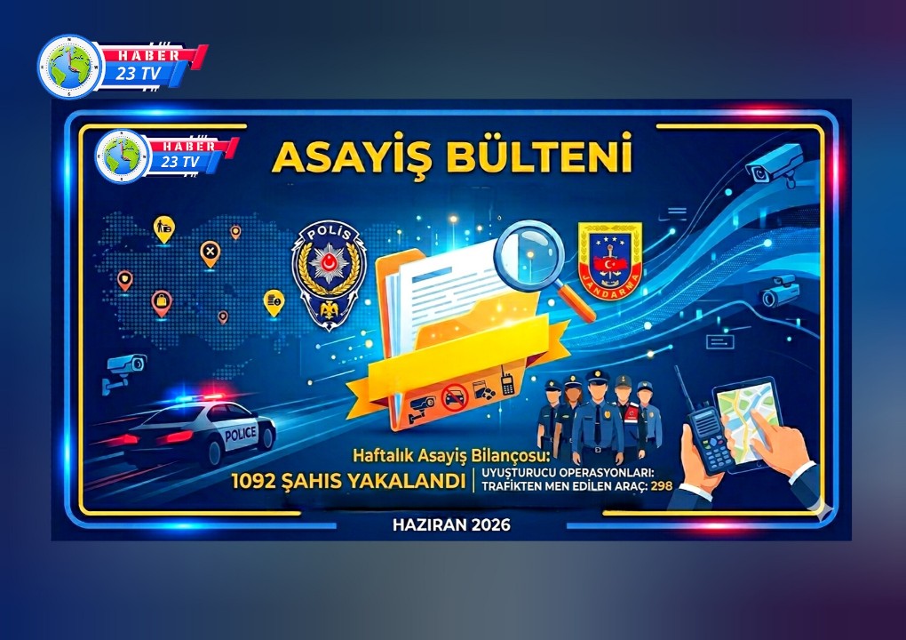 Asayiş Bülteni Açıklandı 1092 Şahıs Yakalandı...