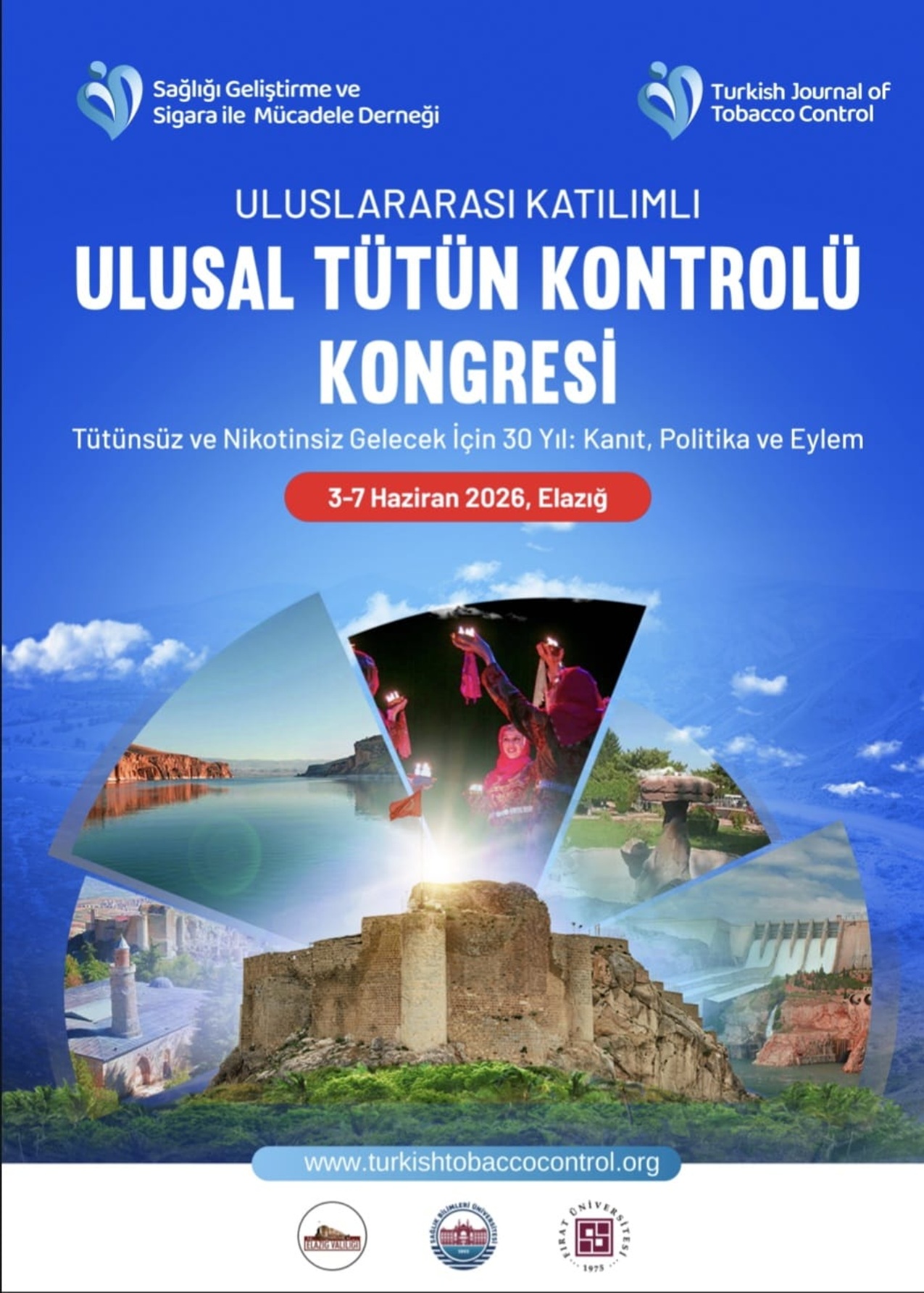 Ulusal Tütün Kontrolü Kongresi, 3-7 Haziran Tarihleri Arasında Elazığ’da Gerçekleştirilecek