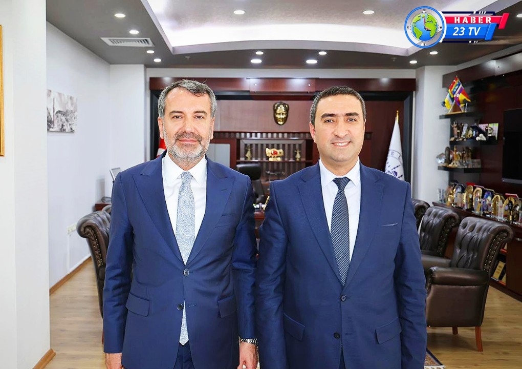 Hizmet-İş Sendikası Elazığ Şube Başkan Adayı Murat Ertürk’ten Belediye Başkanı Şahin Şerifoğulları’na Ziyaret
