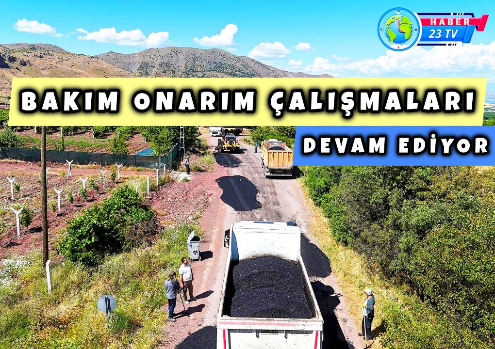 İl Özel İdaresi Tarafından Bakım Ve Onarım Çalışmaları Devam Ediyor