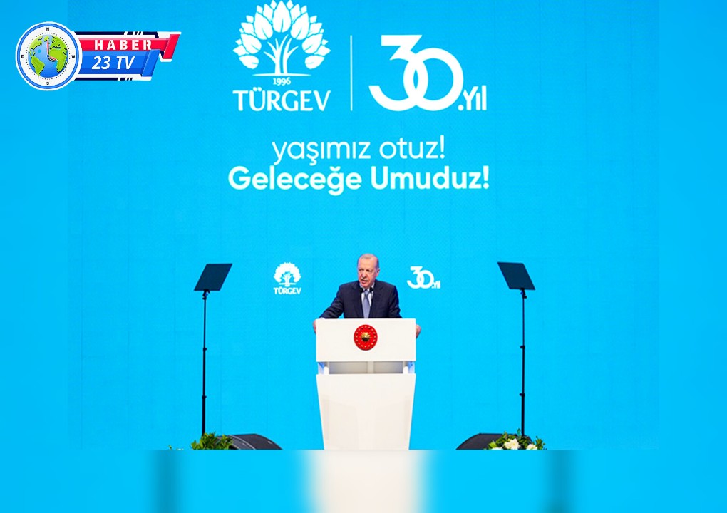 Cumhurbaşkanı Erdoğan, TÜRGEV’in 30. Kuruluş Yıl Dönümü Programı’na katıldı