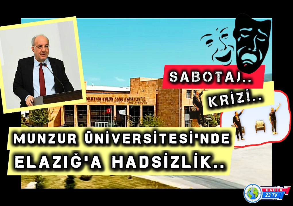 ''Sabotaj” Oyunu Elazığ’ı Kızdırdı..! Üniversiteden Yapılan Açıklama Tepki Çekti..
