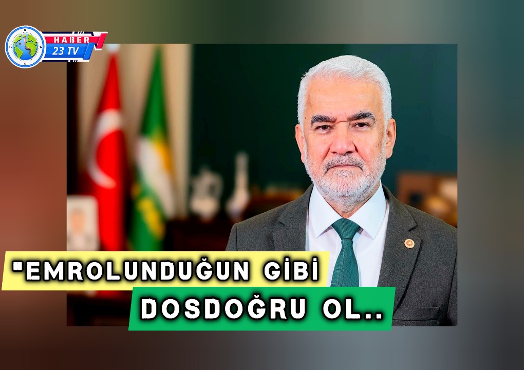 HÜDA PAR Genel Başkanı Yapıcıoğlu’ndan Mezuniyet Törenindeki Ayet Hazımsızlığına Tepki