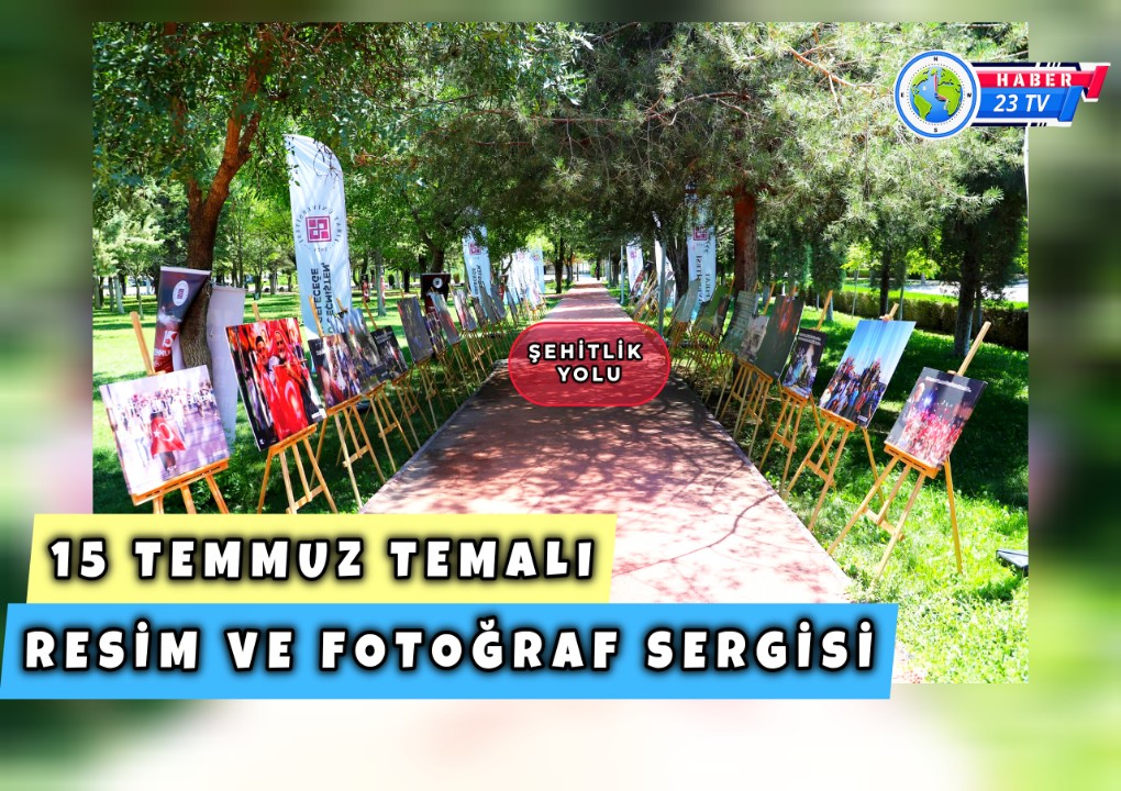 Fırat Üniversitesinde “15 Temmuz Temalı Resim / Fotoğraf Sergisi Ve Şehitlik Yolu” Açıldı