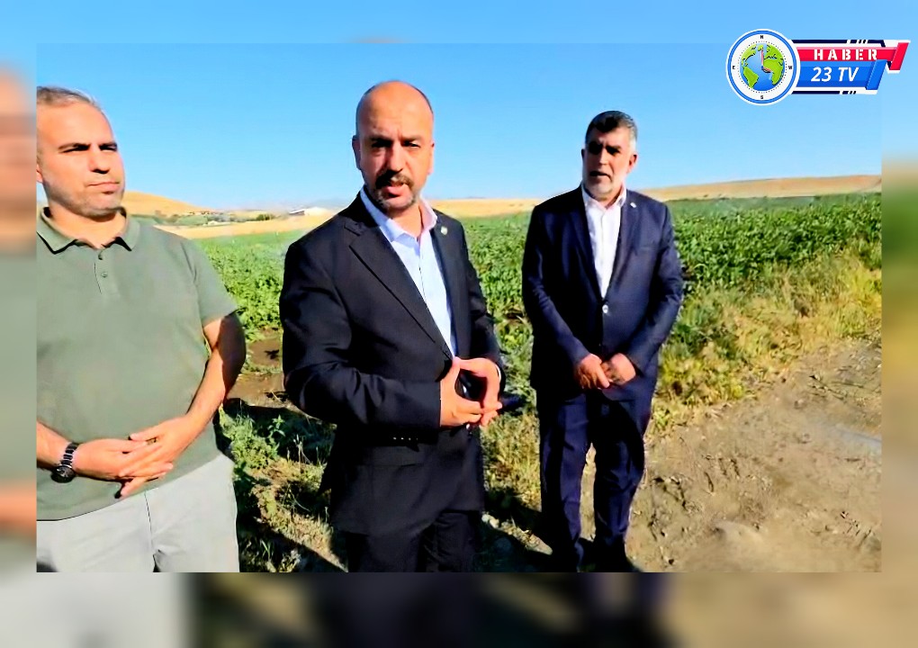 HÜDA PAR Heyeti Kovancılar'da Çiftçilerin Sorunlarını Yerinde İnceledi