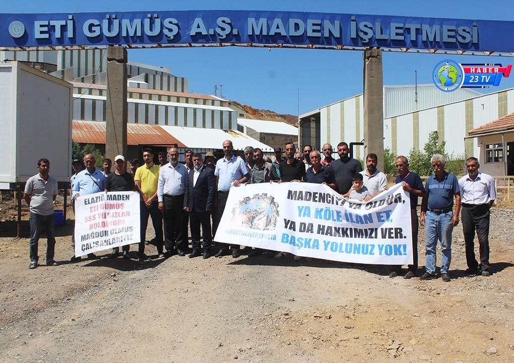 HÜDA PAR Elazığ İl Başkanlığı'ndan Maden İşçilerine Destek: 