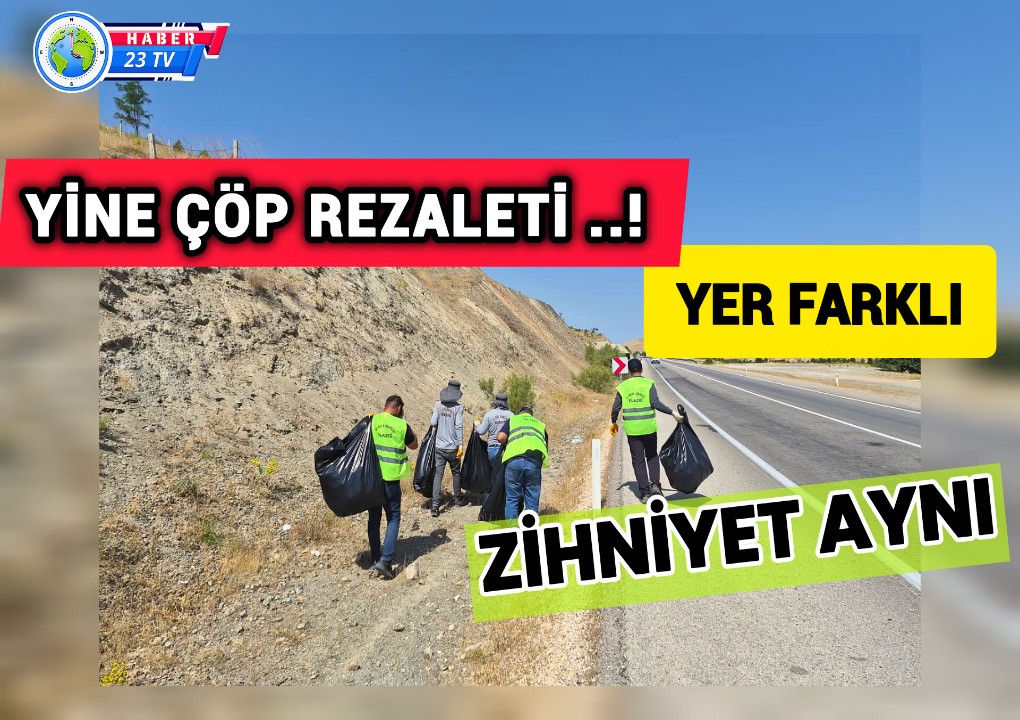 Yine Çöp Rezaleti.. Yer Farklı Zihniyet Aynı...