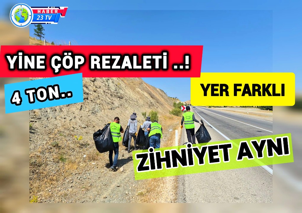 Yine Çöp Rezaleti.. Yer Farklı Zihniyet Aynı...
