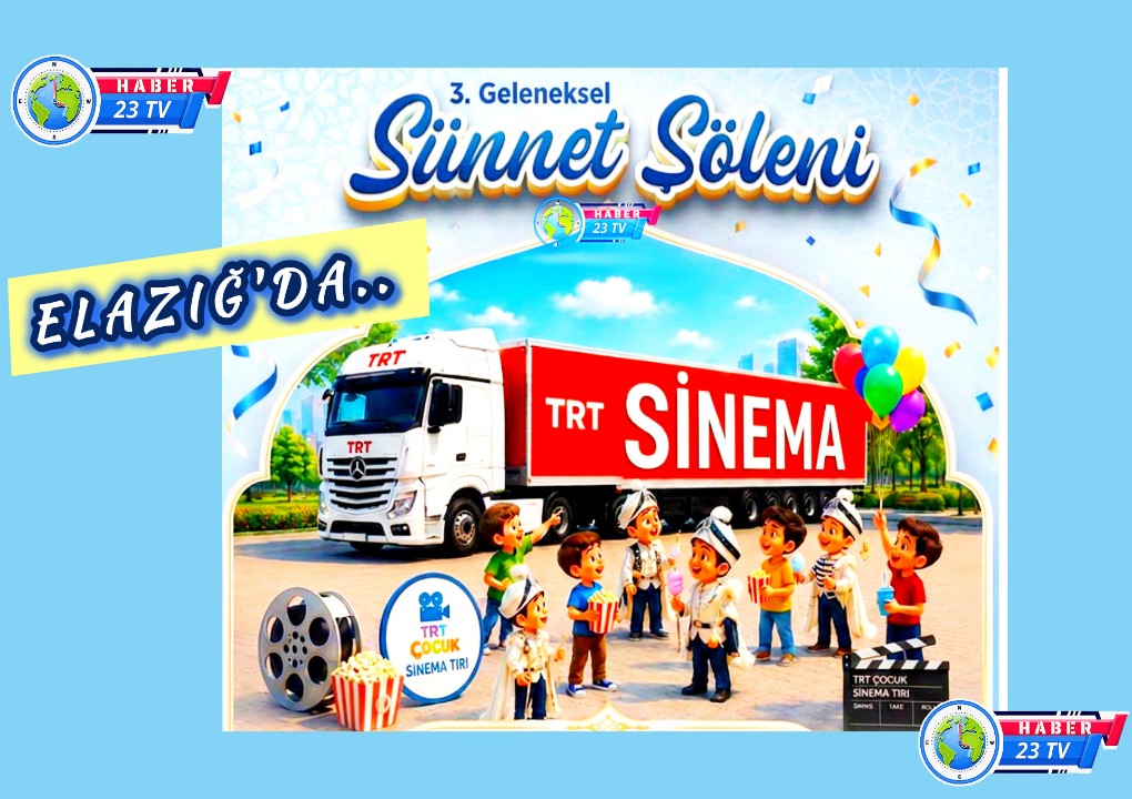 TRT Sinema Tırı Elazığ'da..