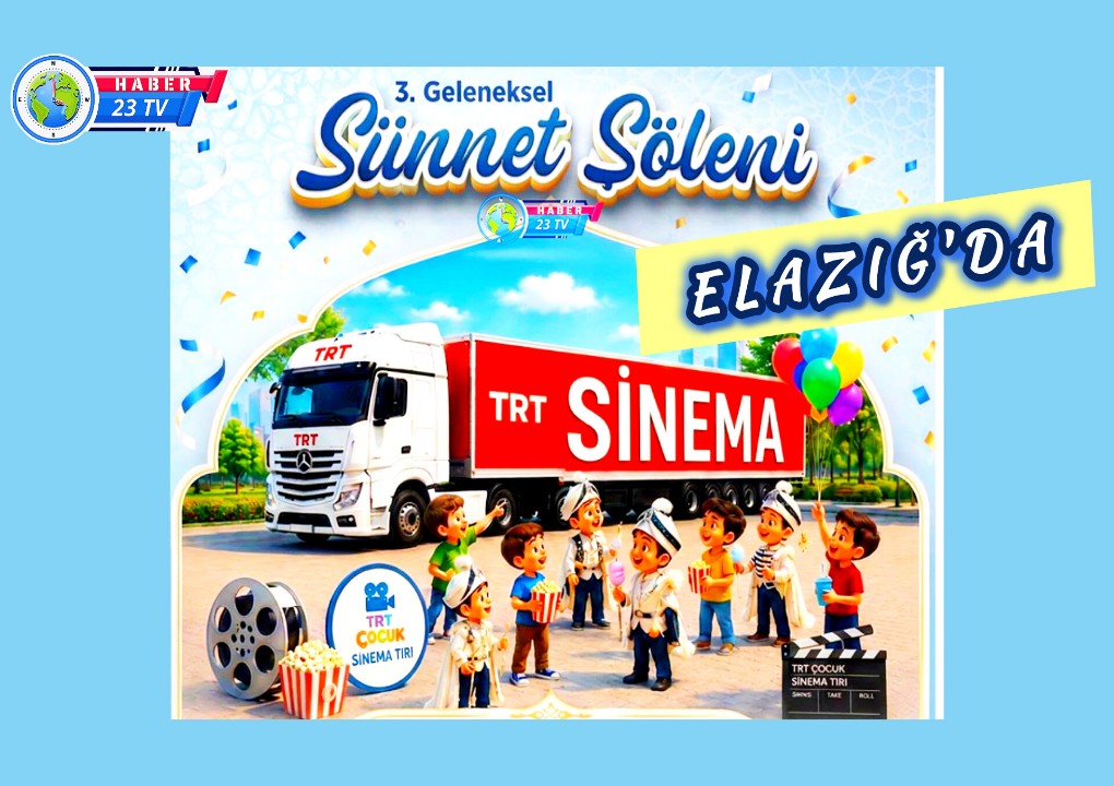 TRT Sinema Tırı Elazığ'da..