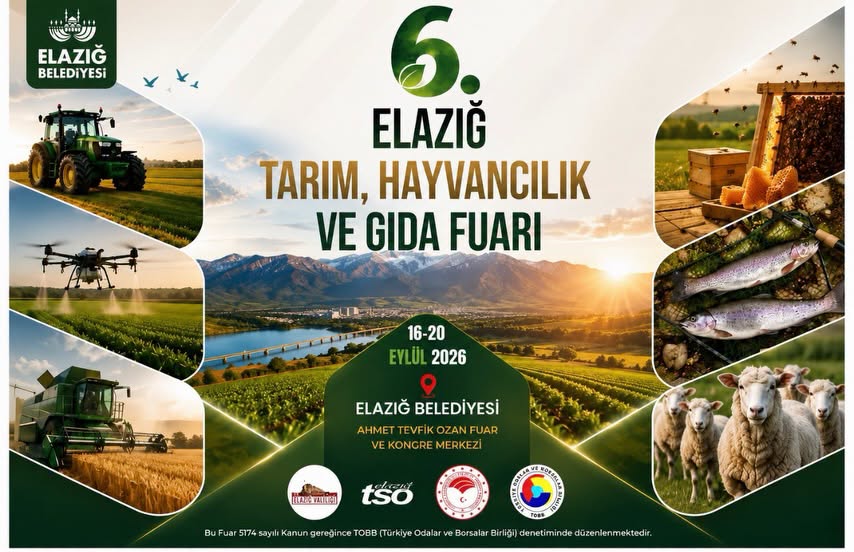 Elazığ Tarım Fuarı’ndan Tüm Komşu İllere Davet...