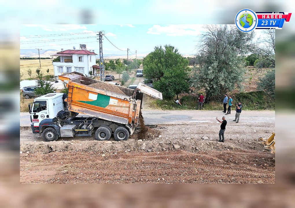 İl Özel İdaresi Yol Calışmaları..