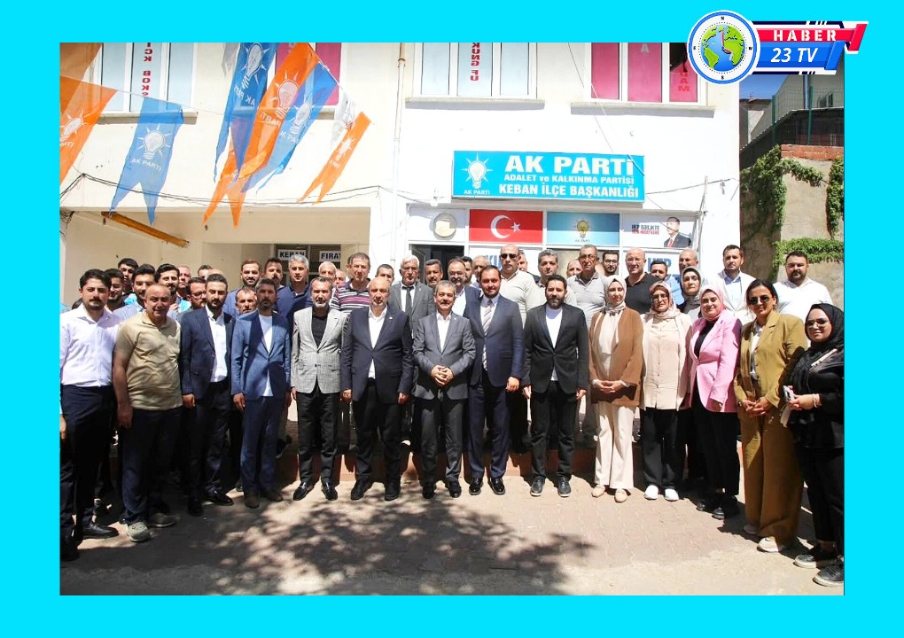 Ak Parti Teşkilatı Sahada İlçe Buluşmalarının Üçüncüsü Keban’da