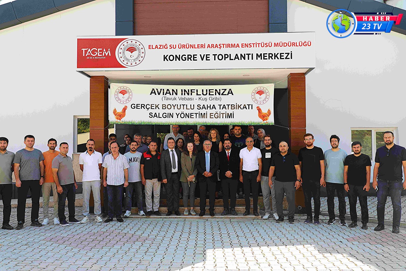  Kuş Gribine Yönelik Saha Tatbikatı Ve Salgın Yönetim Eğitimi Başladı