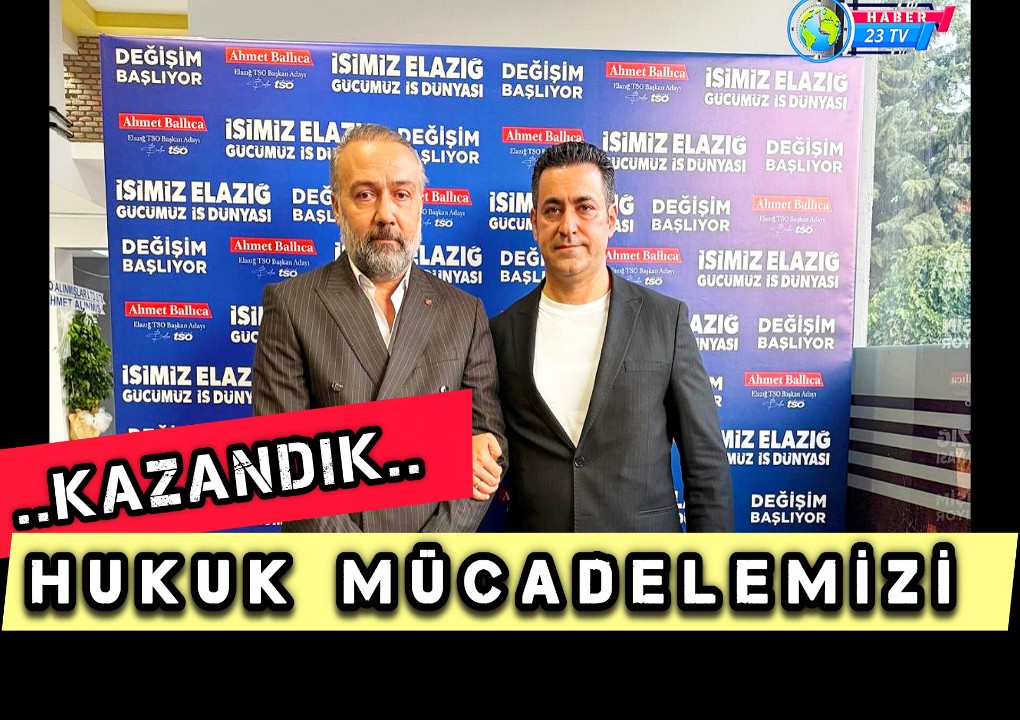 ETSO Başkan Adayı Ballıca: “Hukuk Mücadelemizi Kazandık... Değişim Başladı”