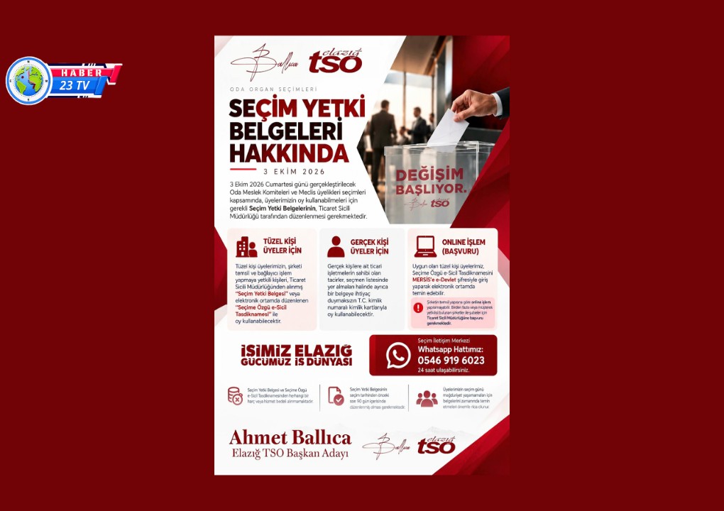 Ballıca'dan ETSO Üyelerine Seçim Uyarısı