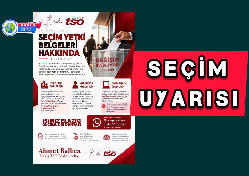 Ballıca'dan ETSO Üyelerine Seçim Uyarısı