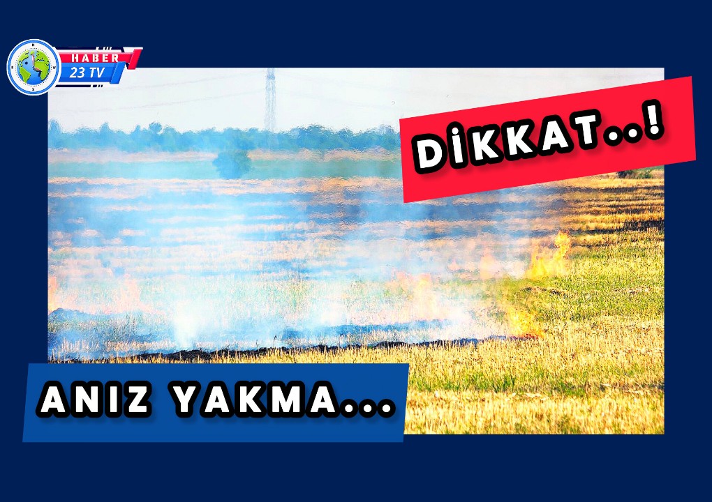 Fırat Edaş'tan Anız Yakma Uyarısı... 
