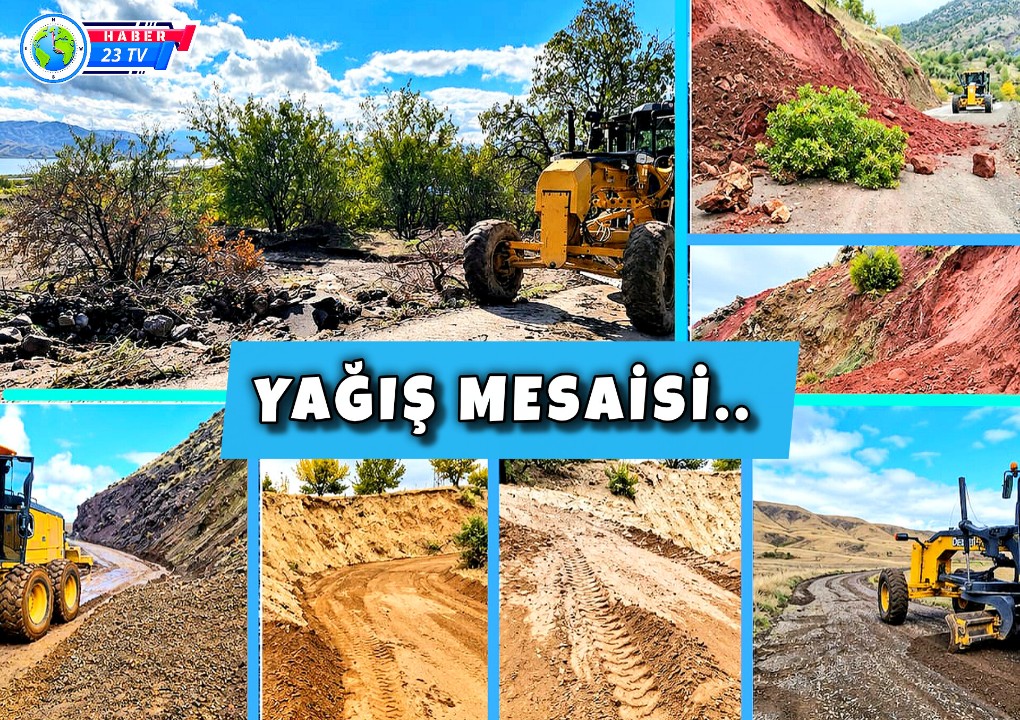 Yağış Mesaisi.. Ekipler Her Noktada, Hizmet Her Koşulda..