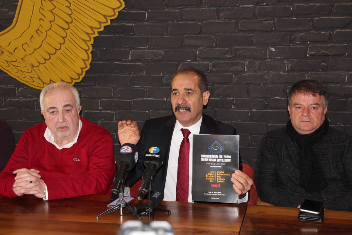 Cumhuriyetimizin 100.  Yılında 100 Bin Sosyal Konut Projesi