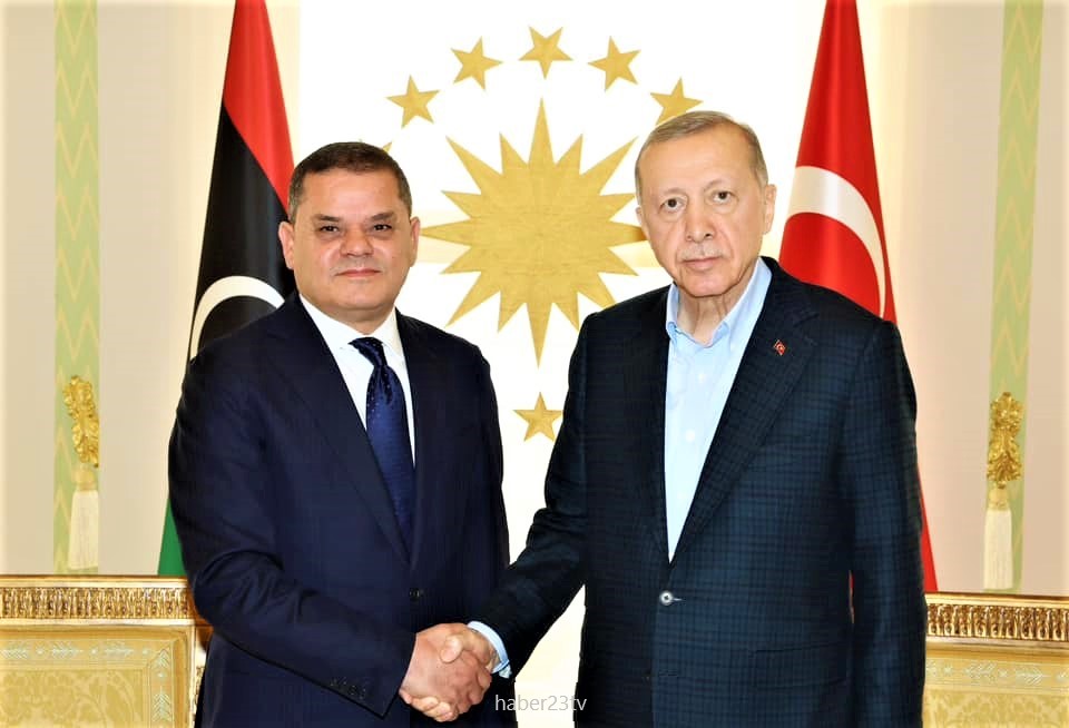 Cumhurbaşkanı Recep Tayyip Erdoğan, Libya Başbakanı Abdülhamid Dibeybe’yi kabul etti. 