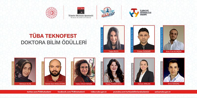 Tüba - Teknofest Doktora Bilim Ödülleri Açıklandı