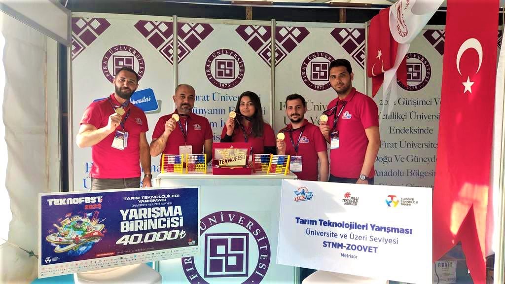 Fırat Üniversitesine Teknofest’te Birincilik Ödülü