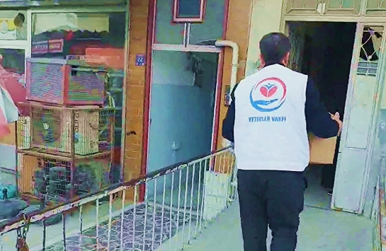 Yetimler Vakfı’ndan 50 Aileye Yardım Eli